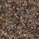 Miyuki delica Beads 11/0 - Taupe lined crystal ab DB-64